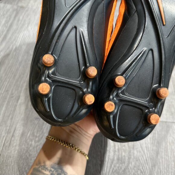 Nike Hypervenom Phelon FG Orange Black Cleats 599730-008 US 7 UK 6 Rare